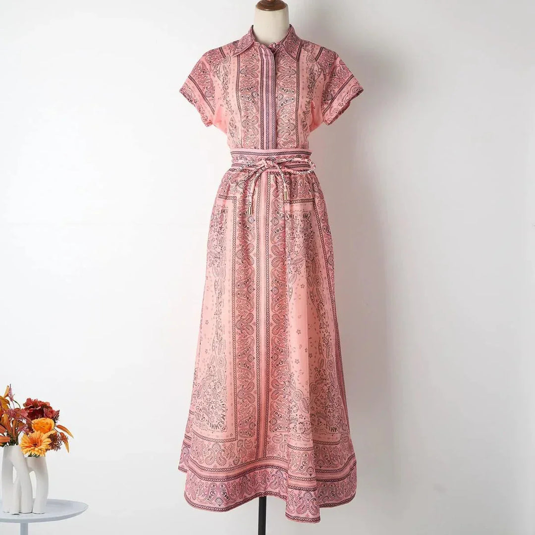 Boho Print Two-Piece Set for Women