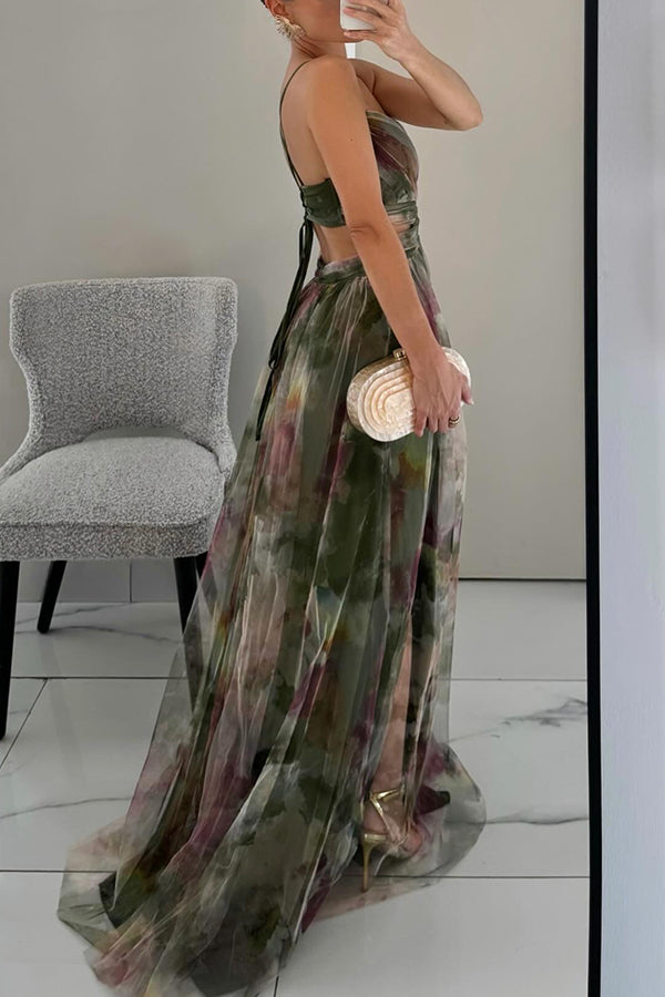 Elegant Floral Maxi Dress for Effortless Style
