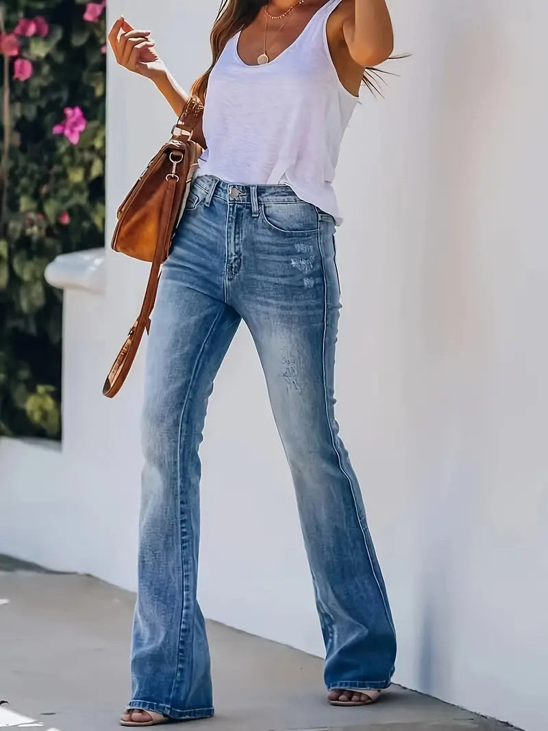 Stretch Bootcut Jeans for Women