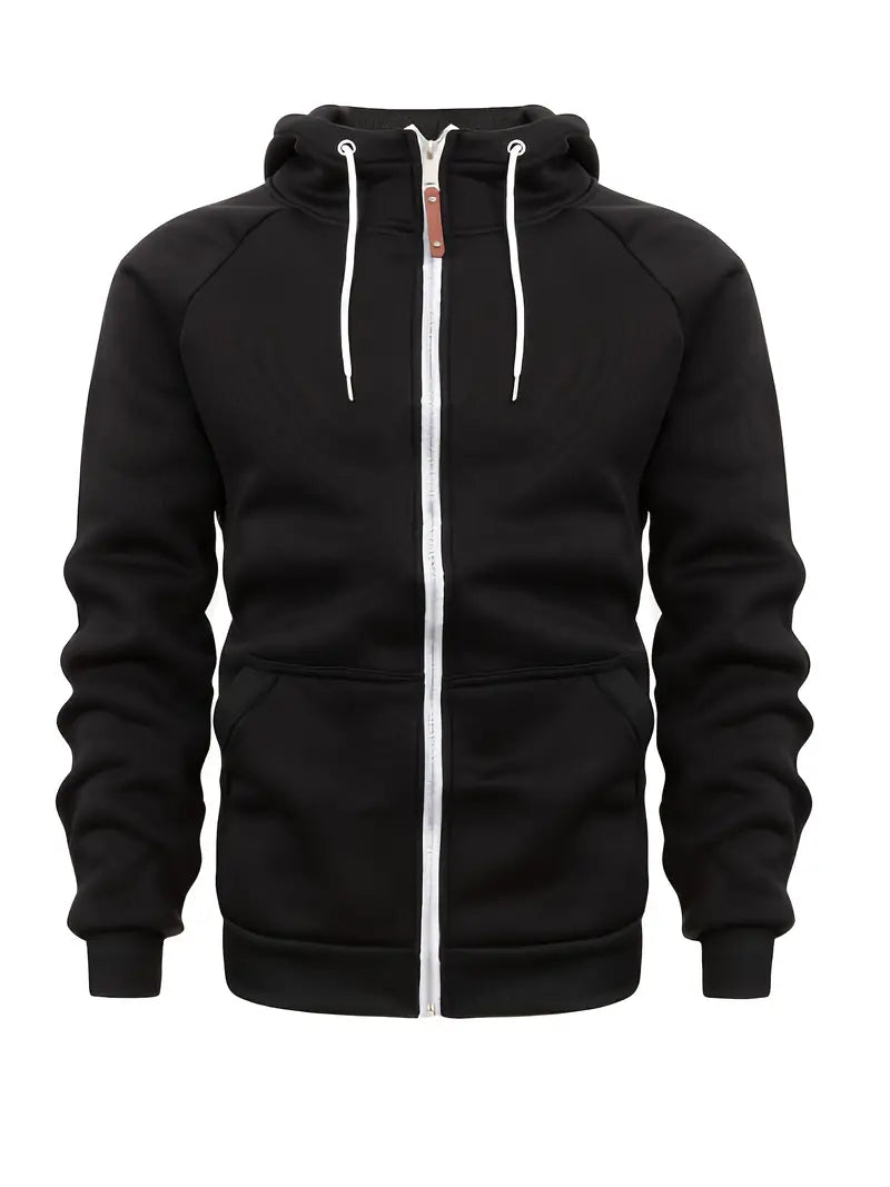 Full Zip Hooded Sweatshirt for Men