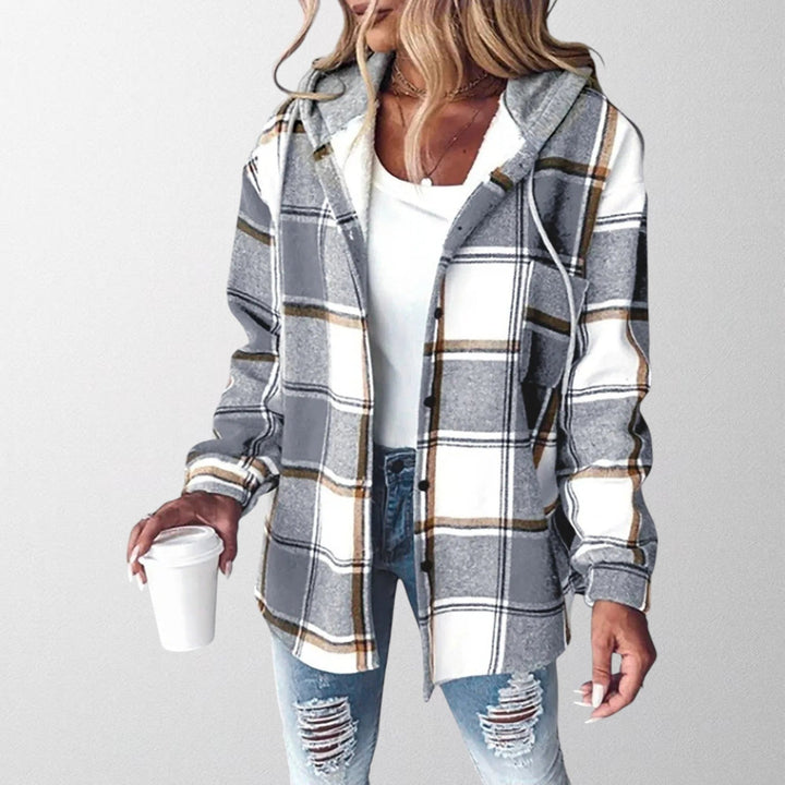 Relaxed Fit Hooded Jacket for Women
