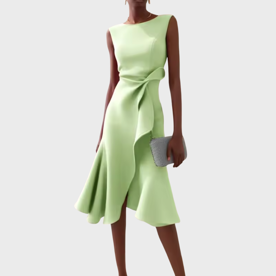 Sleeveless Flowy Midi Dress for Women