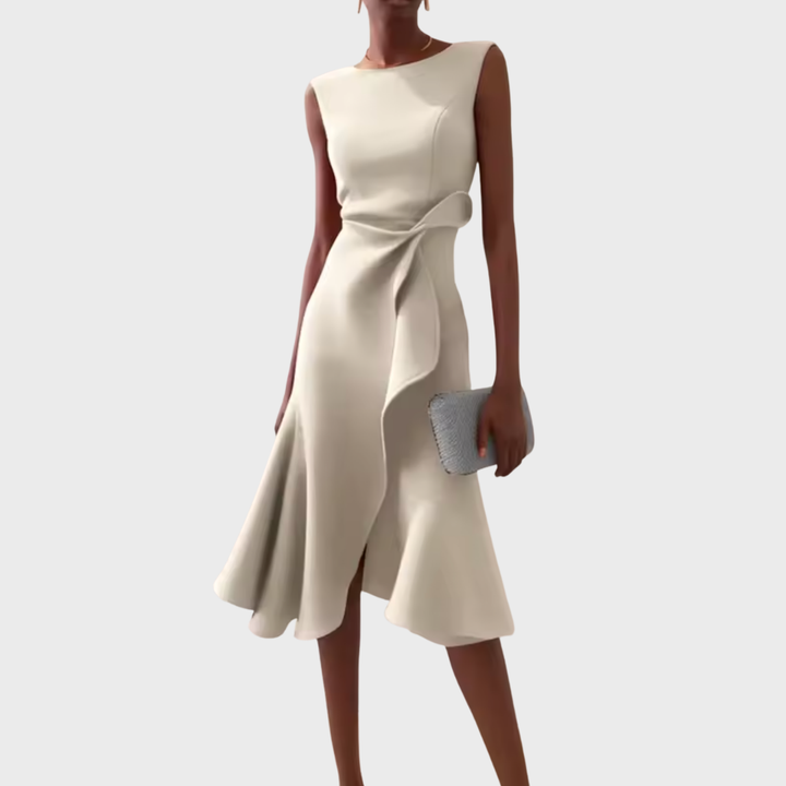 Sleeveless Flowy Midi Dress for Women