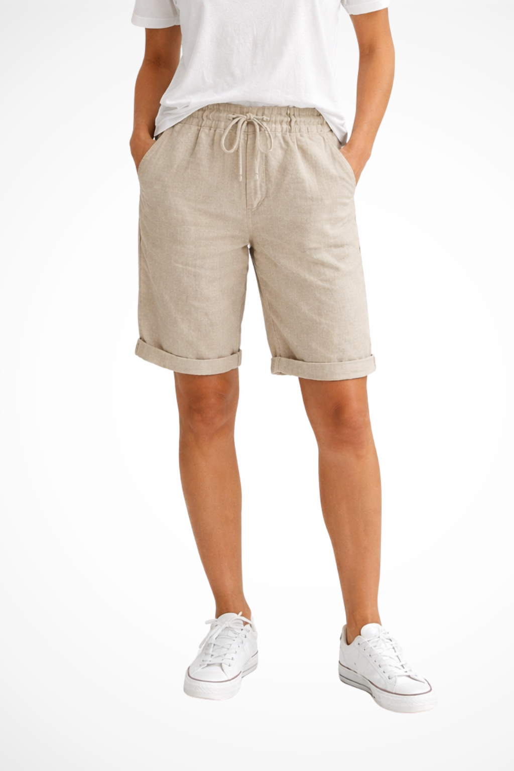 Linen Capri Pants for Women