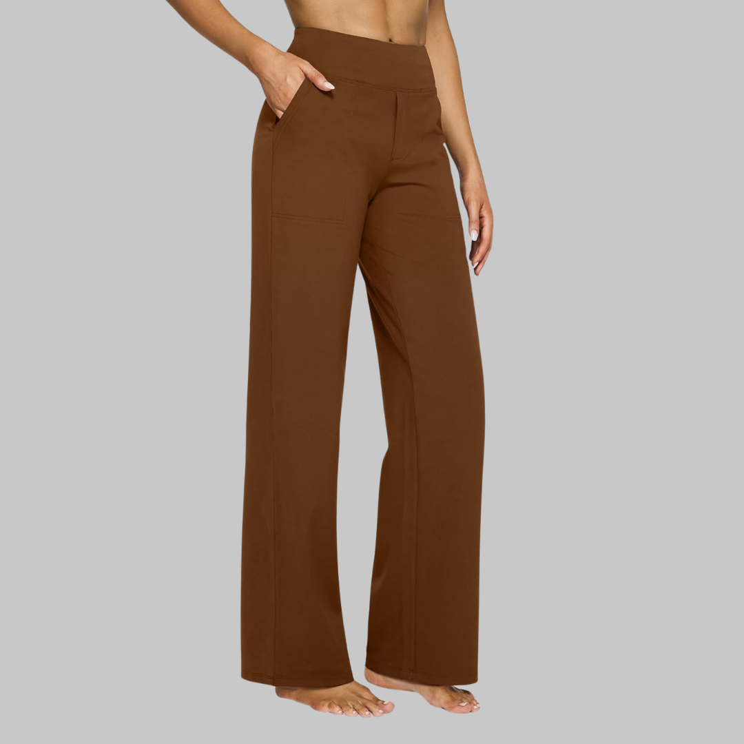 High Waisted Wide Leg Pants for Women