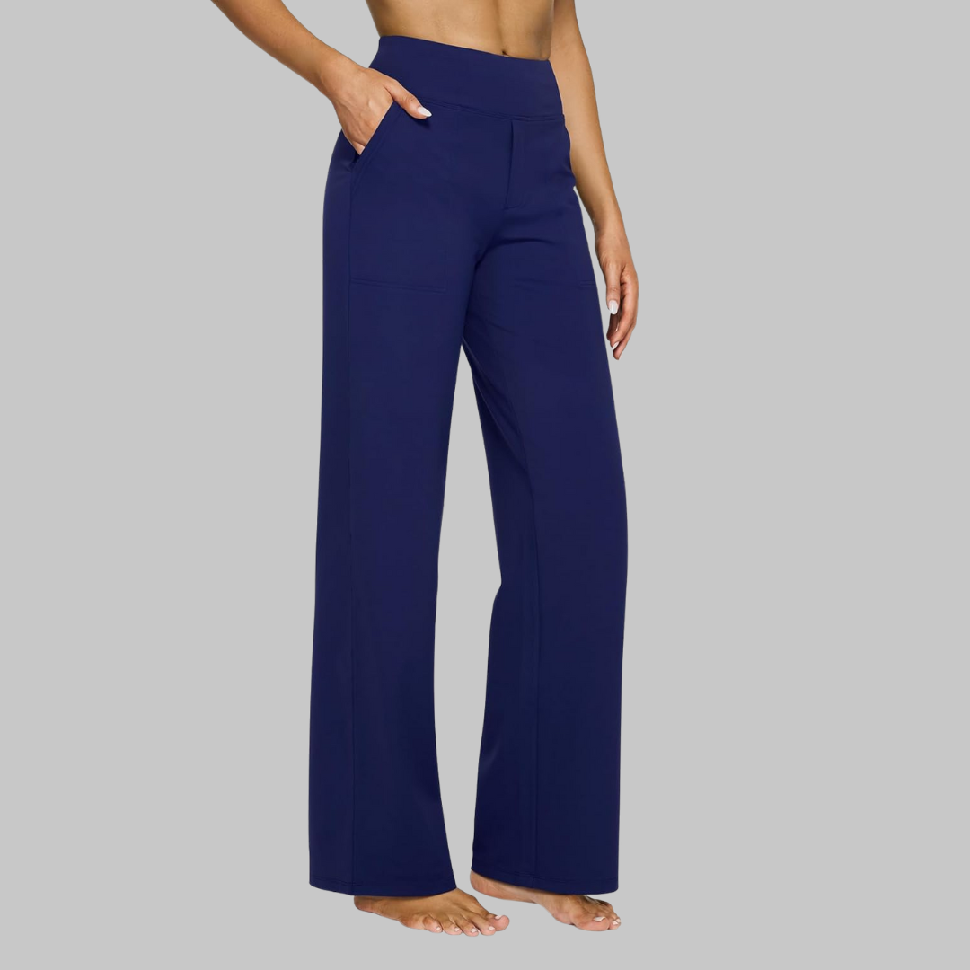 High-Waisted Wide-Leg Trousers for Women
