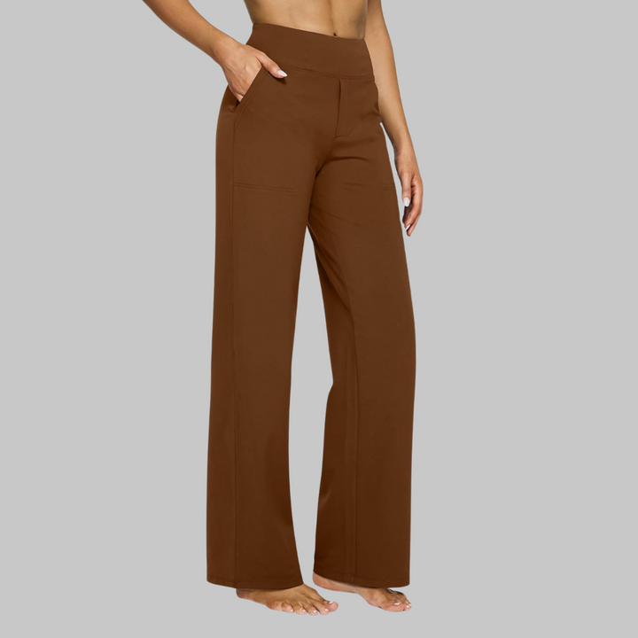 High-Waisted Wide-Leg Trousers for Women