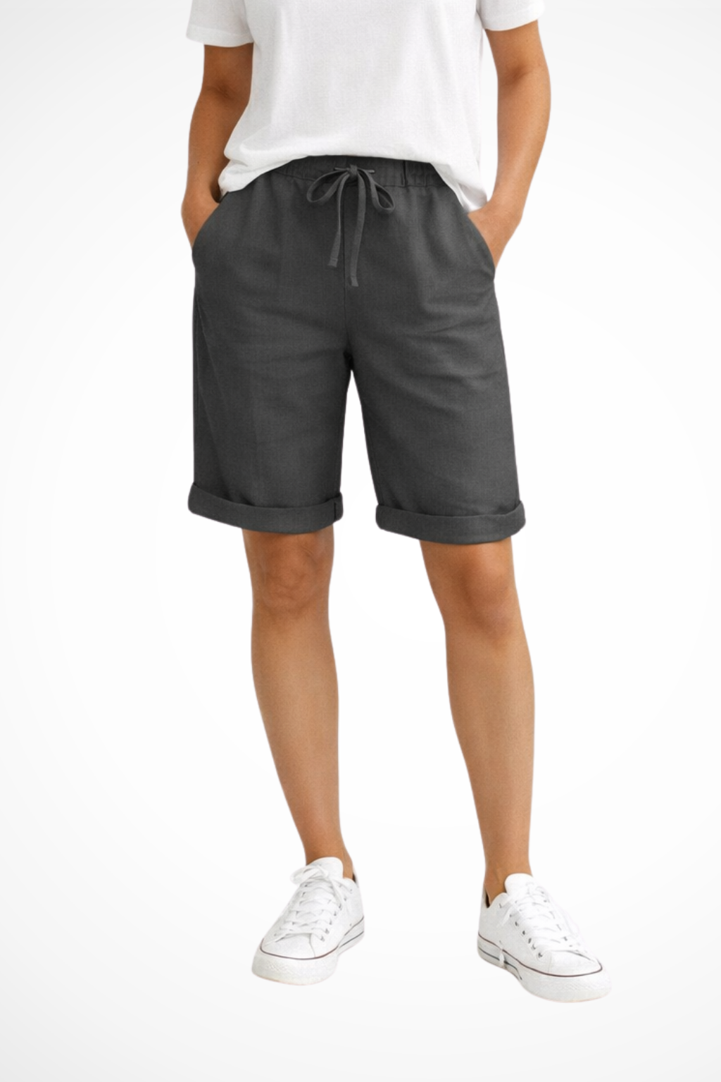 Linen Capri Pants for Women