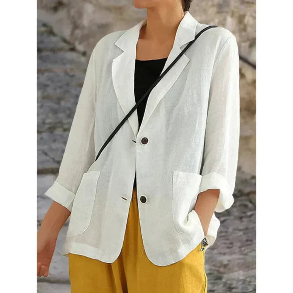 Lightweight Button-Front Cardigan for Women