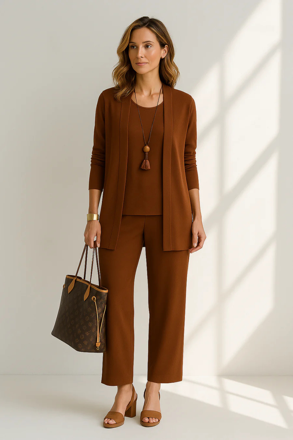 Tailored 3 Piece Suit Set for Women