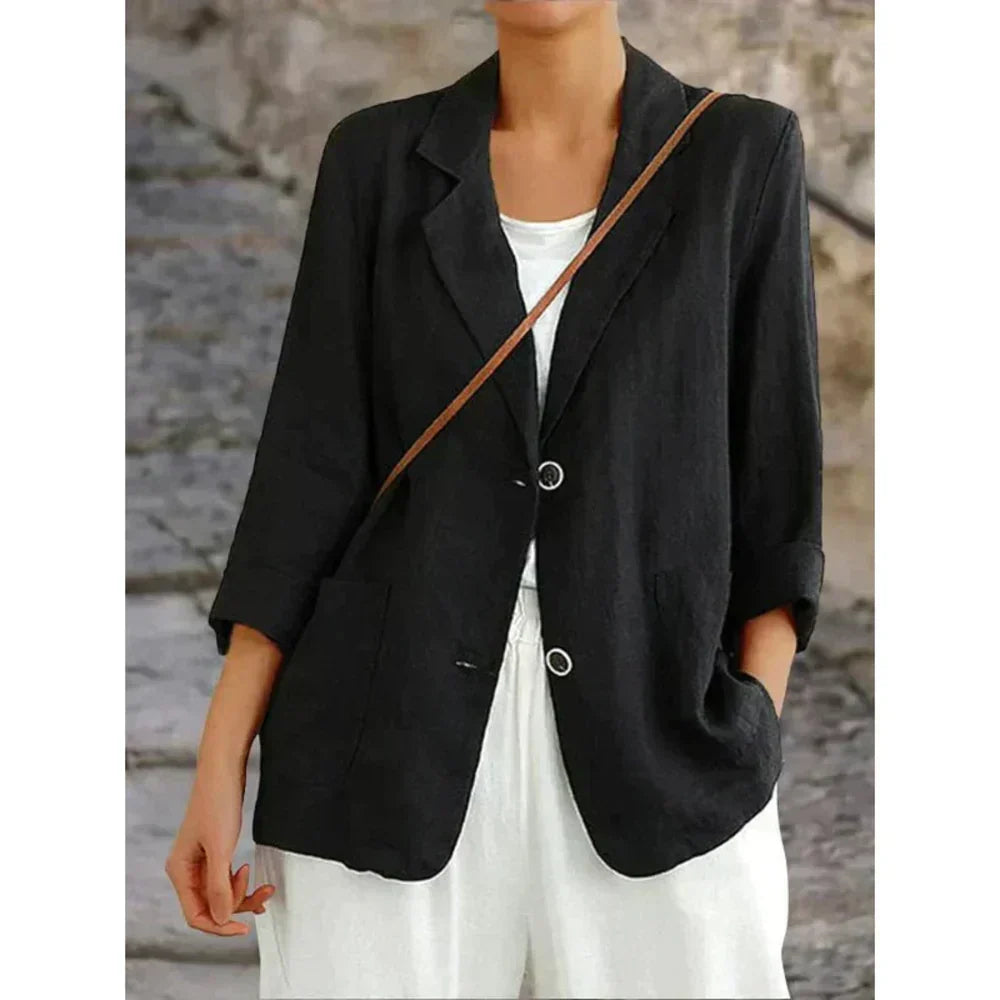 Lightweight Button-Front Cardigan for Women