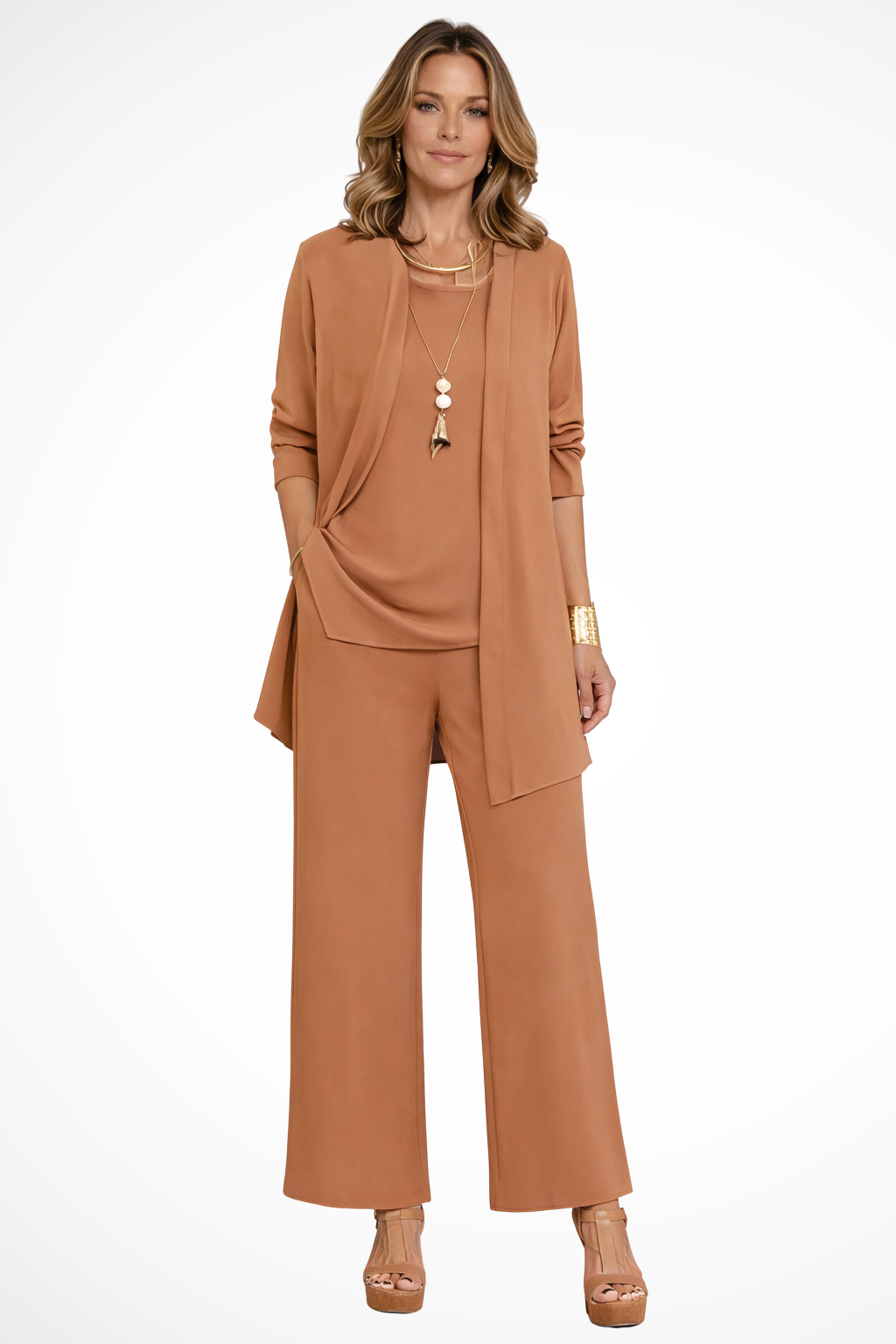 Tailored 3 Piece Suit Set for Women