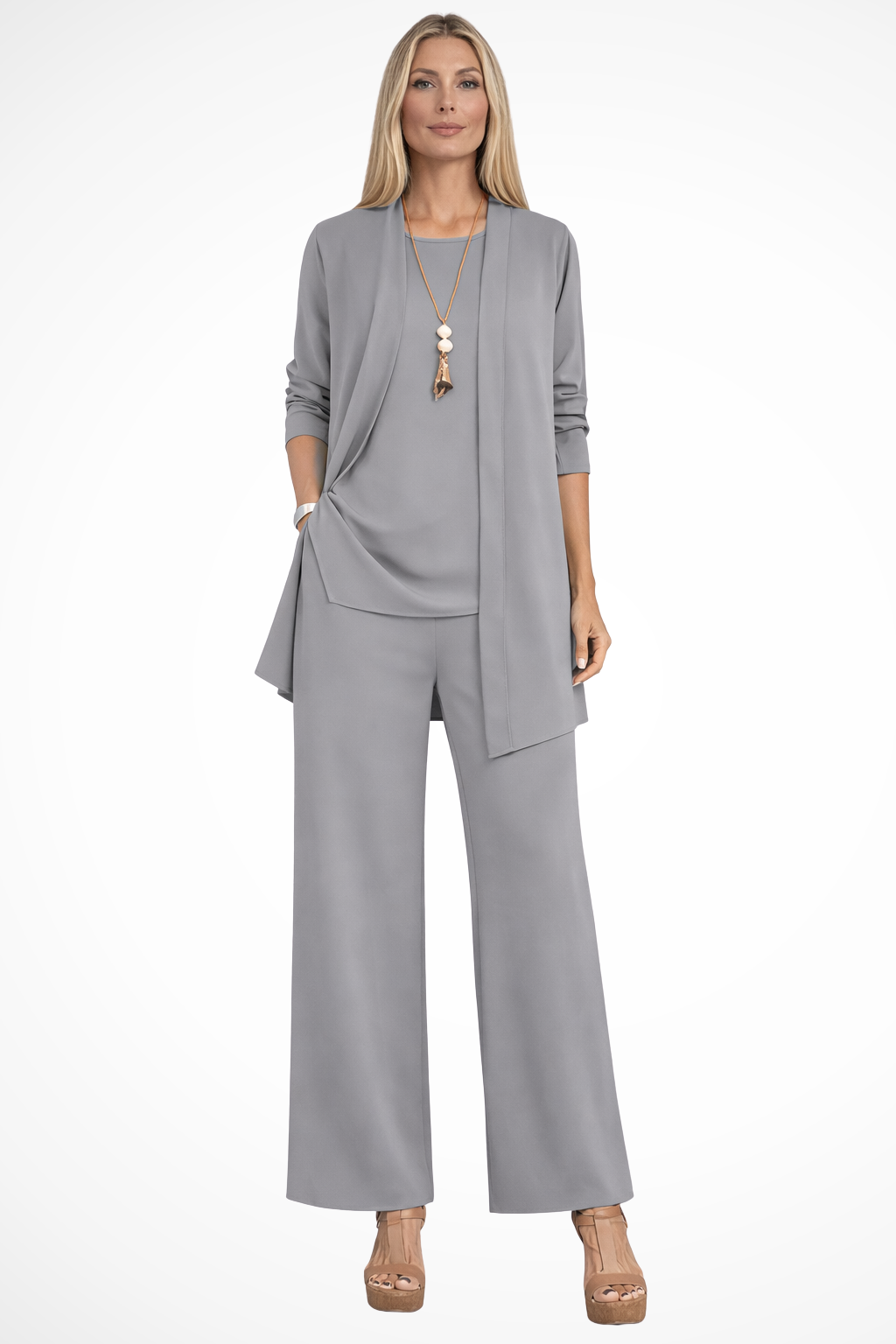Tailored 3 Piece Suit Set for Women