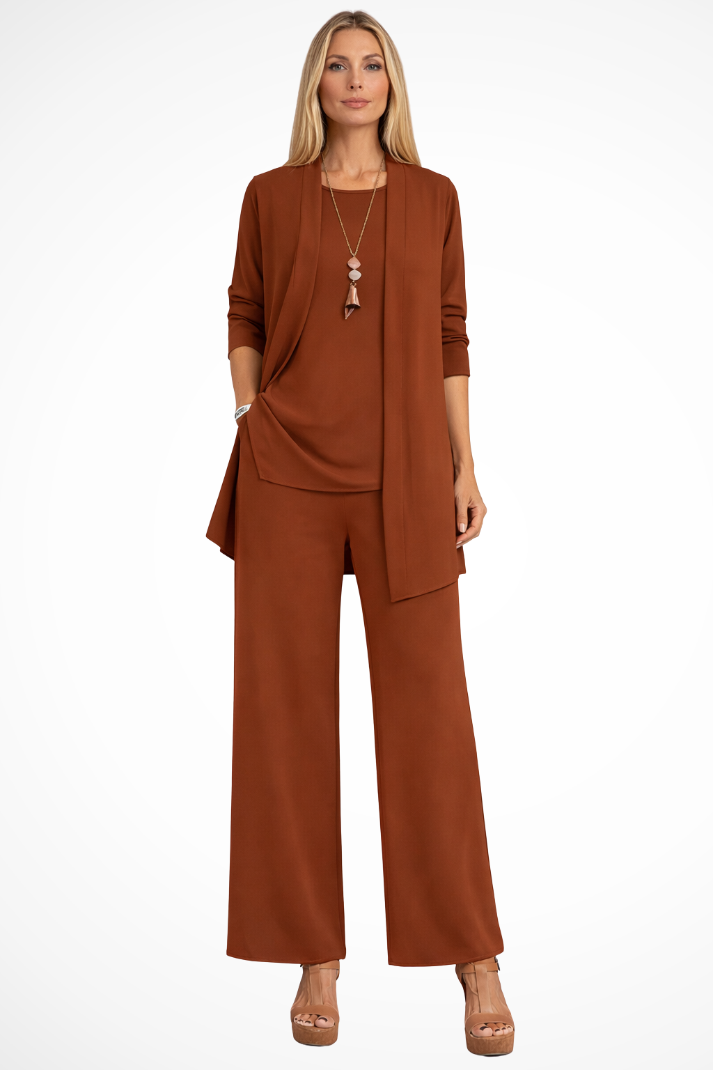 Tailored 3 Piece Suit Set for Women