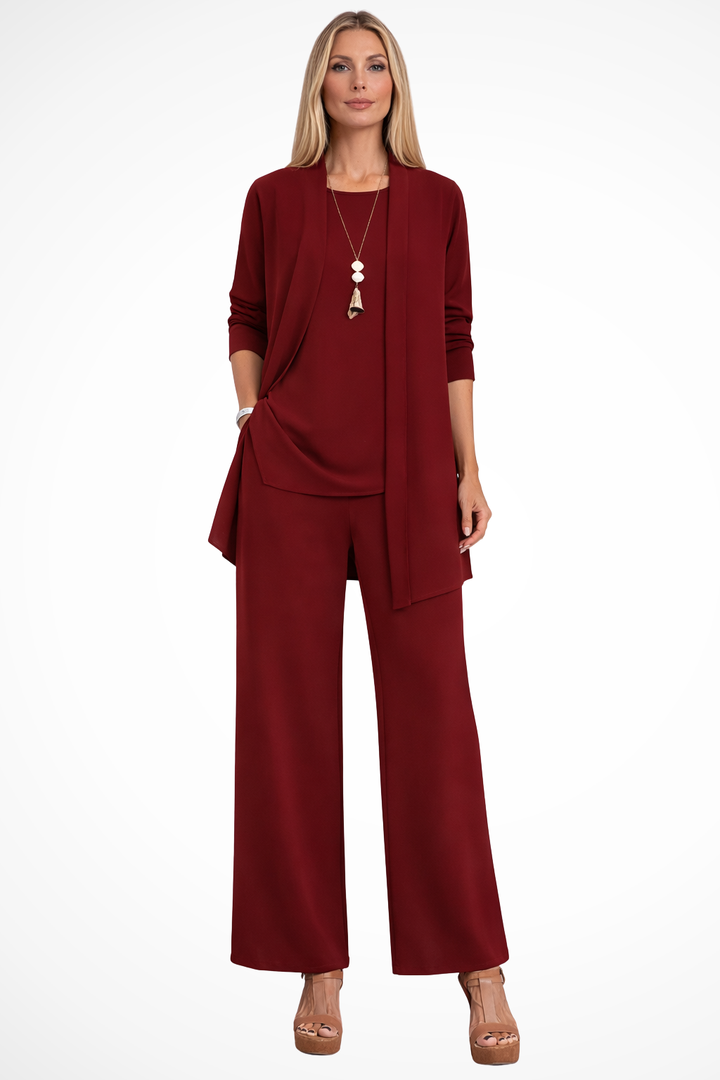 Tailored 3 Piece Suit Set for Women