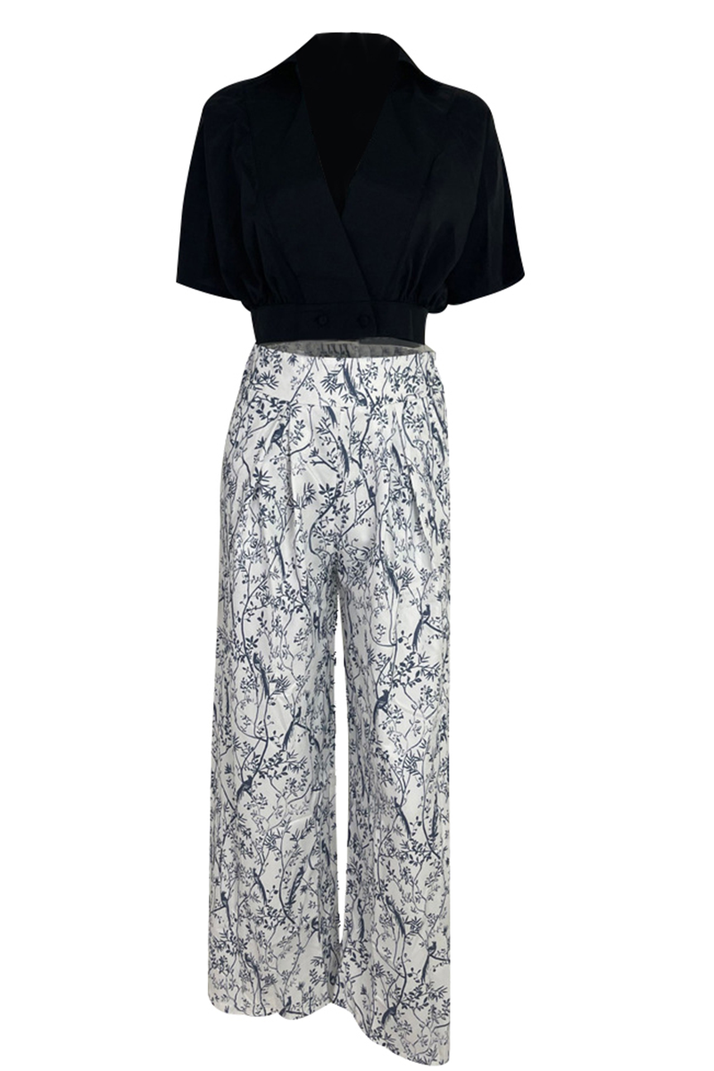 Two-Piece Top and Trouser Set for Women