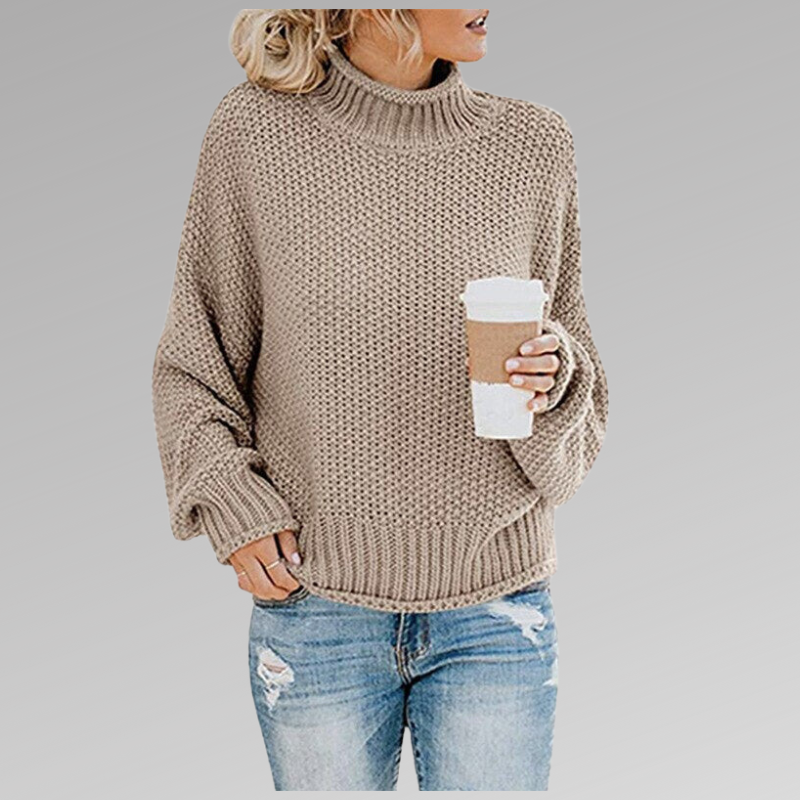 Ribbed Knit Sweater for Women