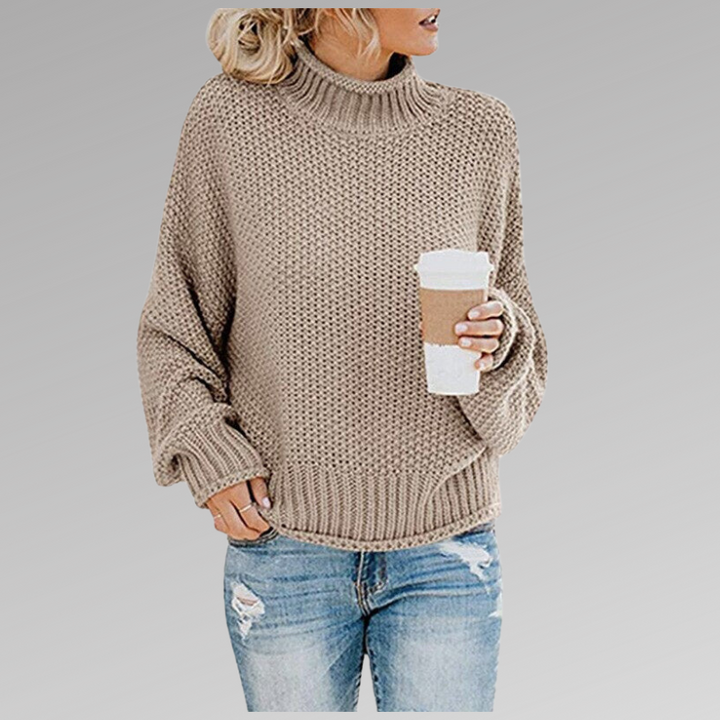 Ribbed Knit Sweater for Women