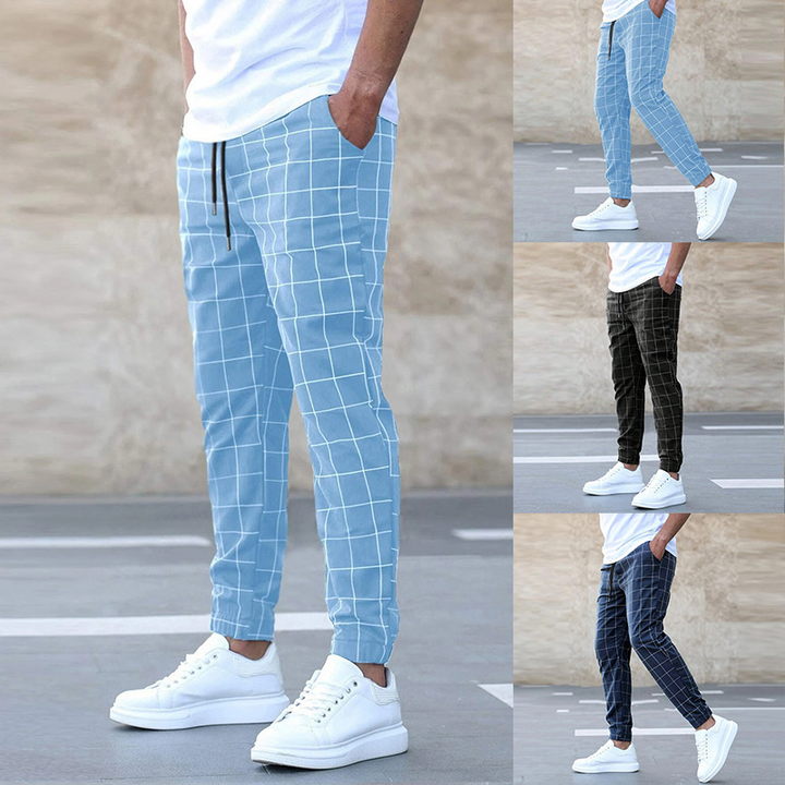 Straight Leg Everyday Trousers for Men