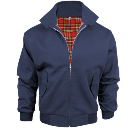 Classic Harrington Bomber Jacket for Men