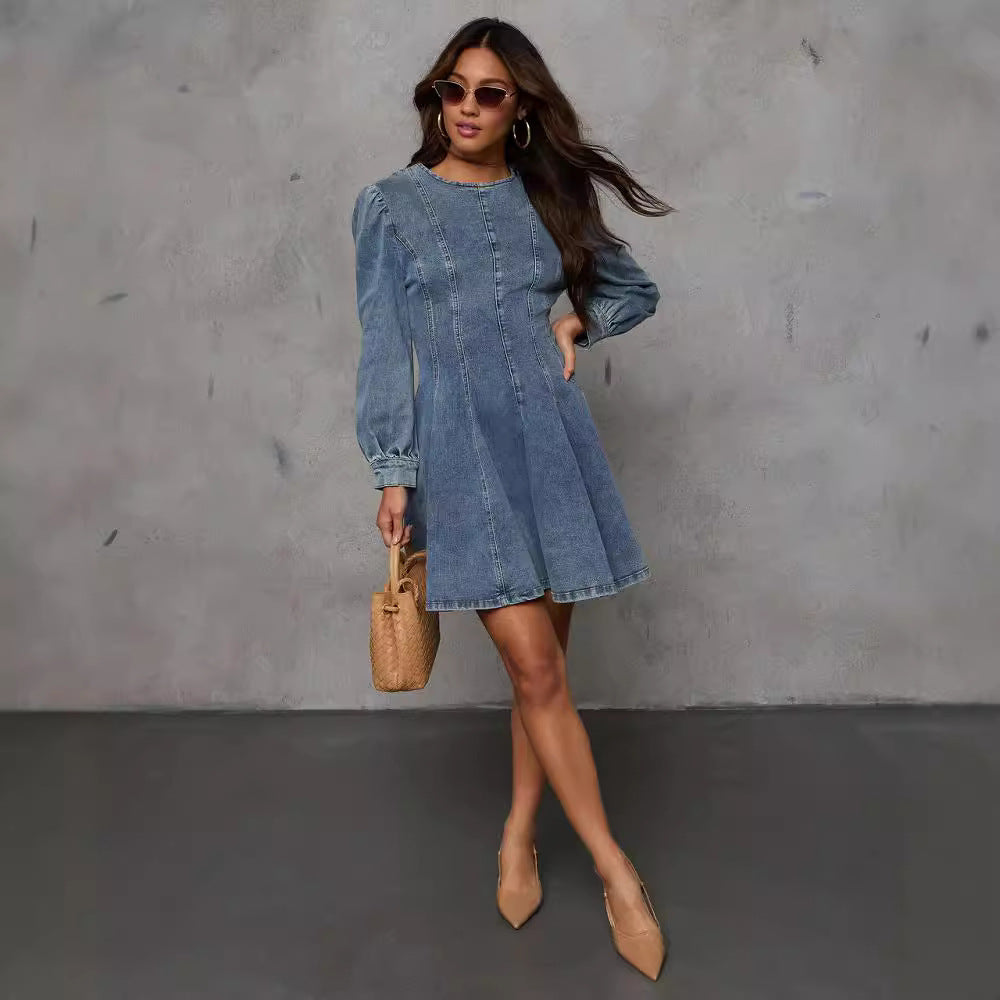 Stylish Denim Dress – Casual, Trendy & Chic