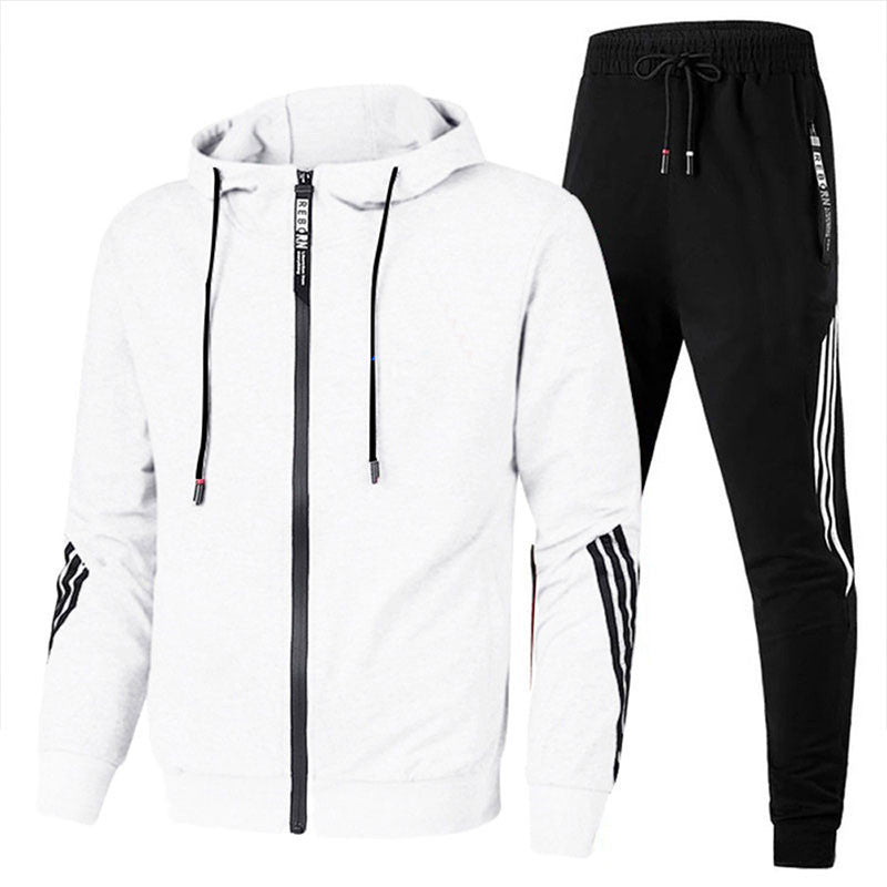 Relaxed Fit Two Piece Tracksuit for Men