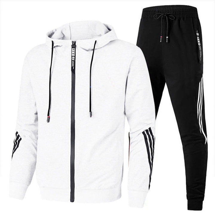 Relaxed Fit Two Piece Tracksuit for Men