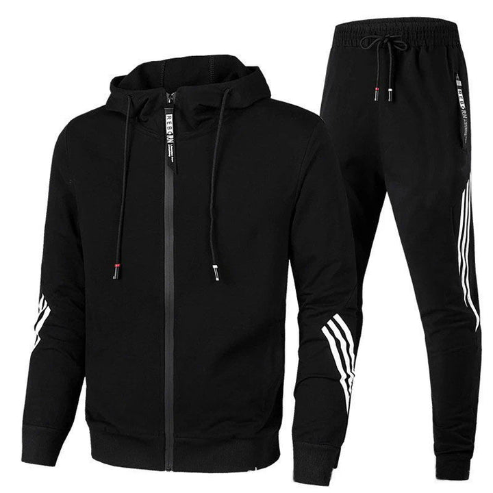 Relaxed Fit Two Piece Tracksuit for Men