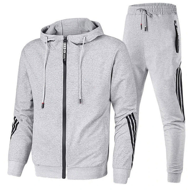 Relaxed Fit Two Piece Tracksuit for Men