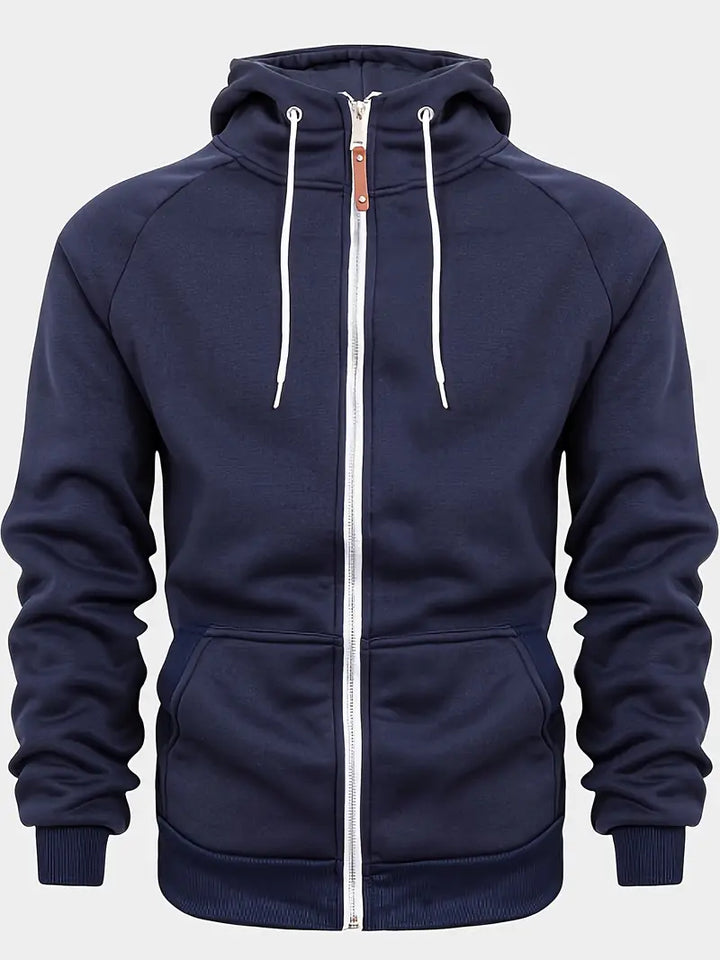 Full Zip Hooded Sweatshirt for Men