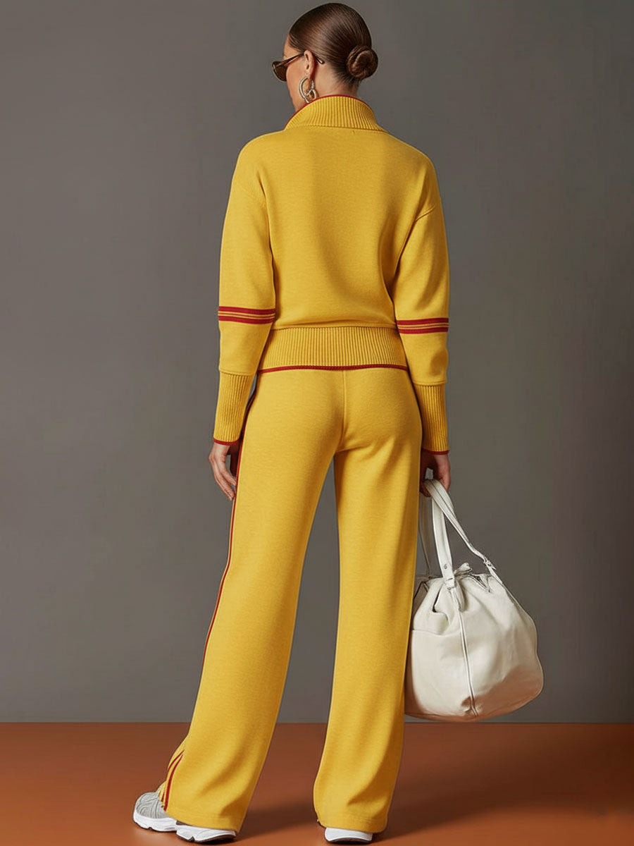 Half Zip Jogger Co-Ord Set for Women