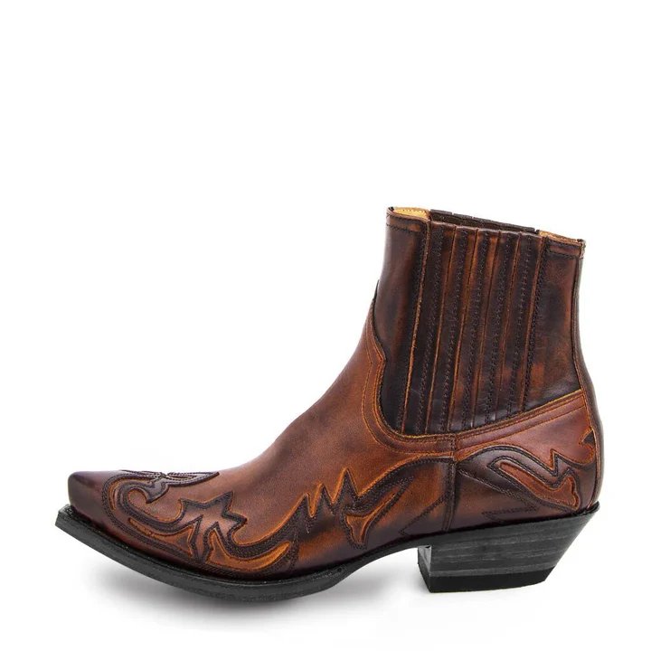 Leather Cowboy Boots for Men