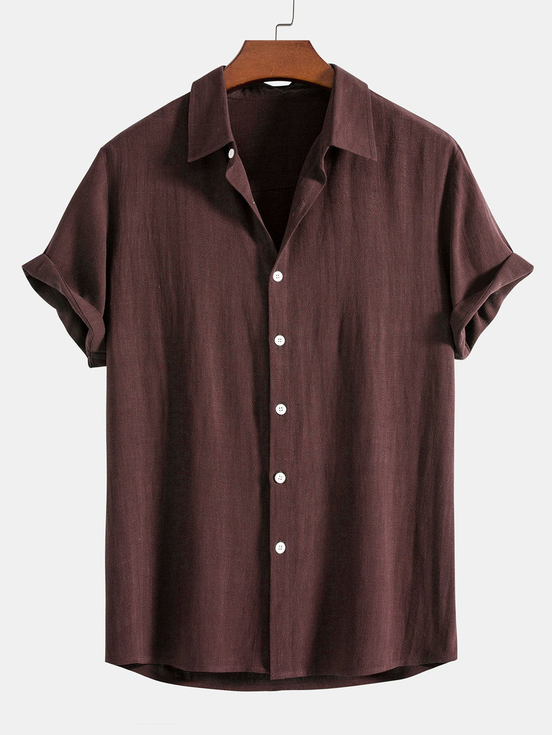 Short Sleeve Shirt and Pants Set for Men