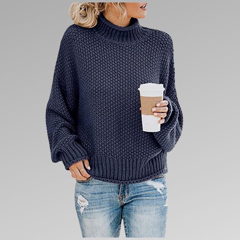 Ribbed Knit Sweater for Women