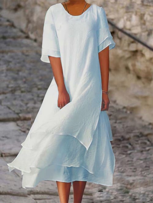 Elegant Linen Dress | Soft and Breathable
