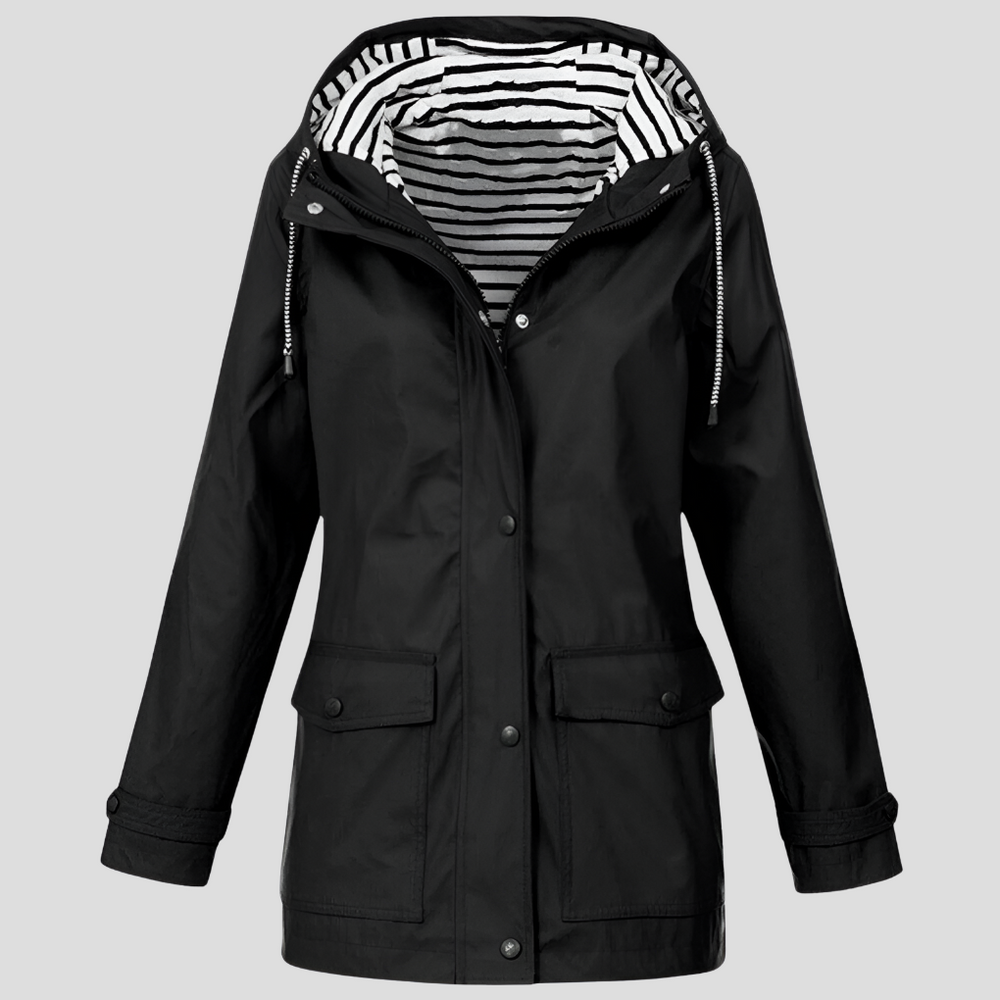 Insulated Waterproof Hooded Jacket for Women