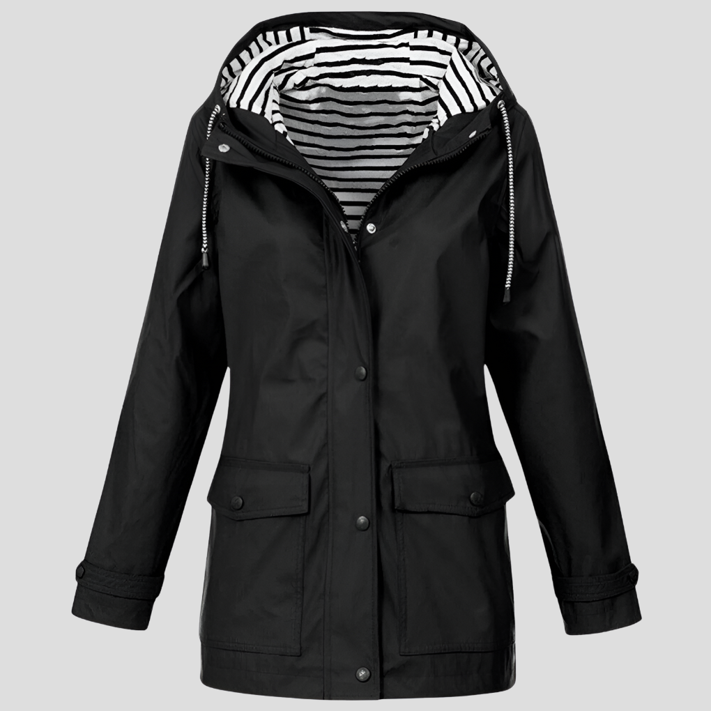 Insulated Waterproof Hooded Jacket for Women
