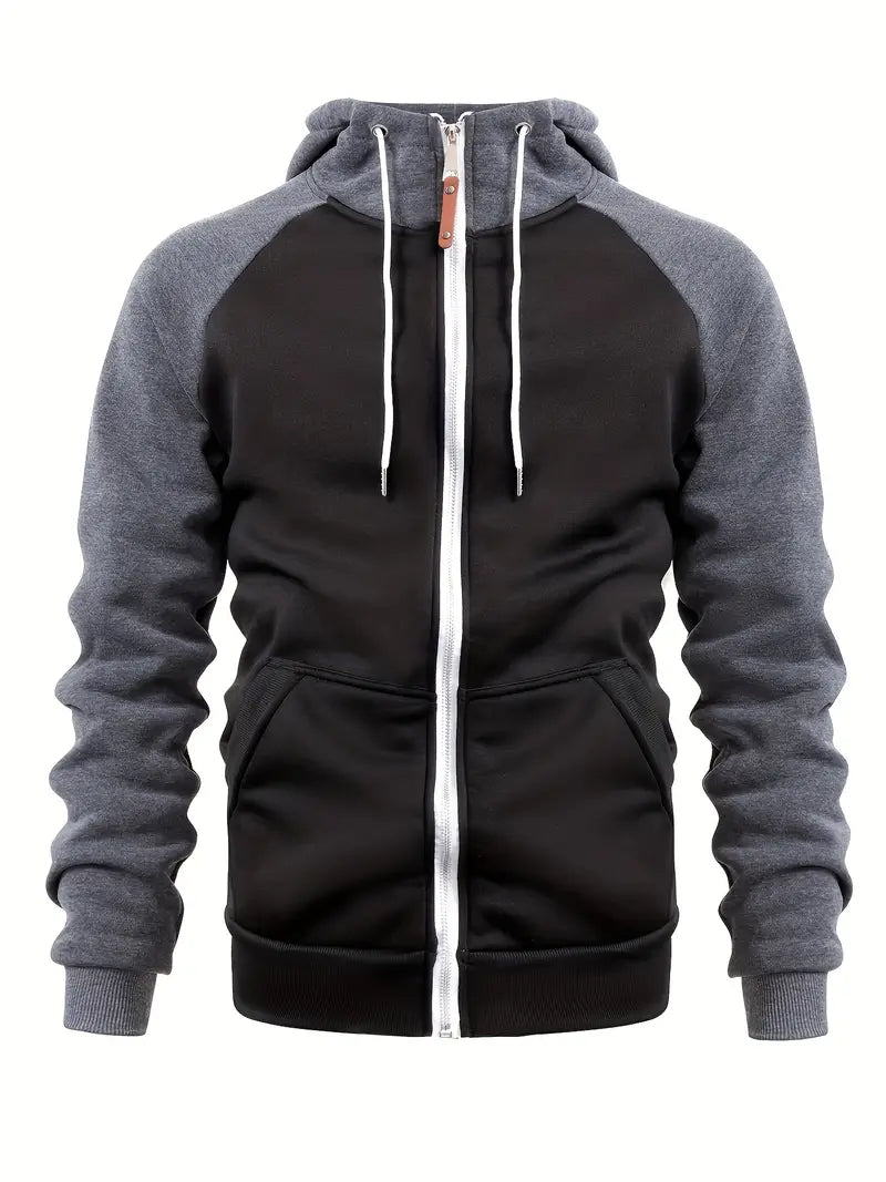 Full Zip Hooded Sweatshirt for Men
