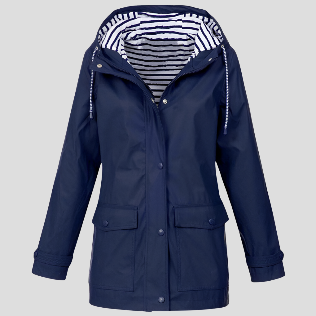 Insulated Waterproof Hooded Jacket for Women