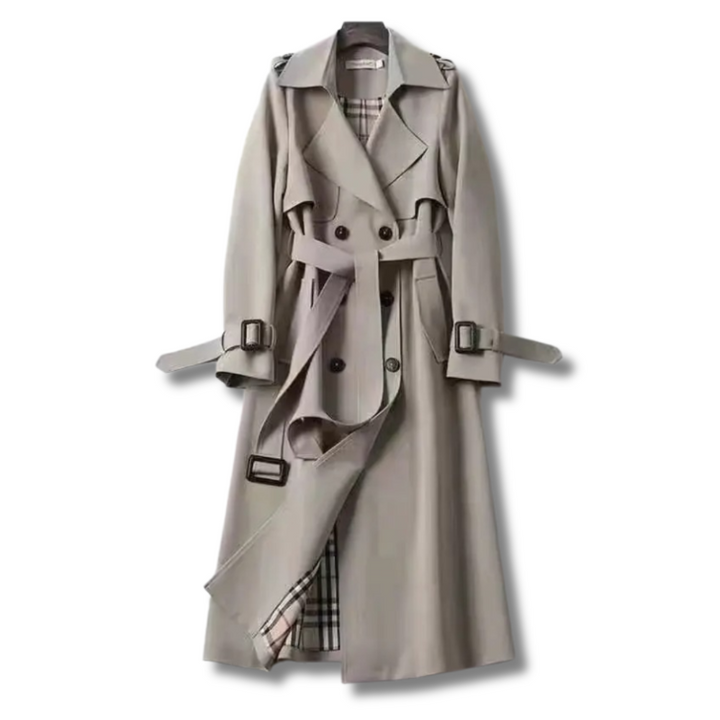 Double-Breasted Trench Coat for Women
