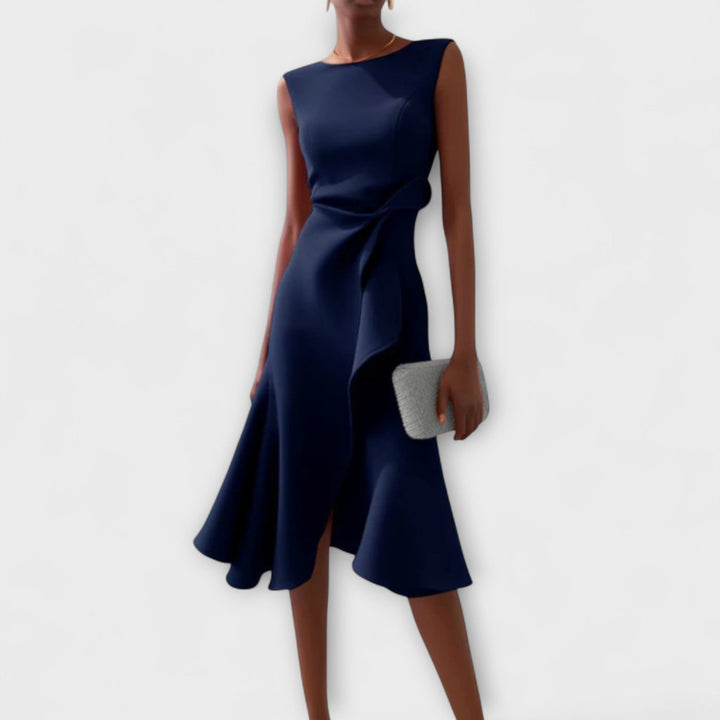 Sleeveless Flowy Midi Dress for Women