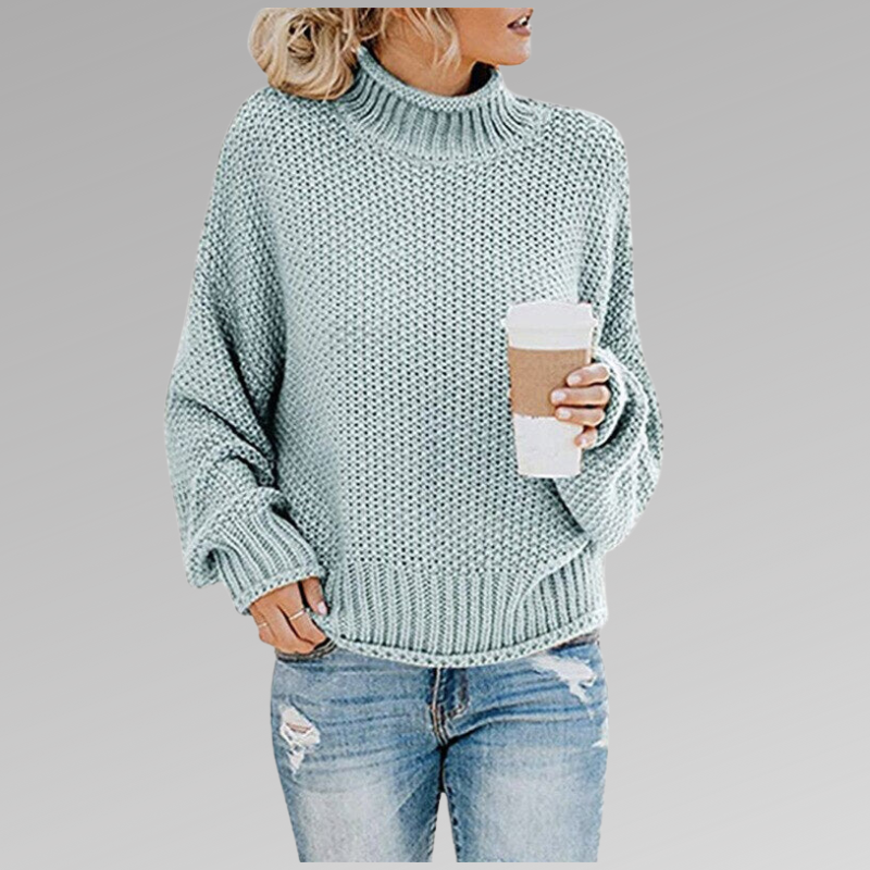 Ribbed Knit Sweater for Women