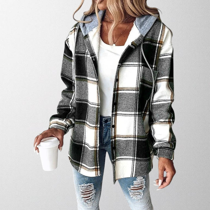 Relaxed Fit Hooded Jacket for Women