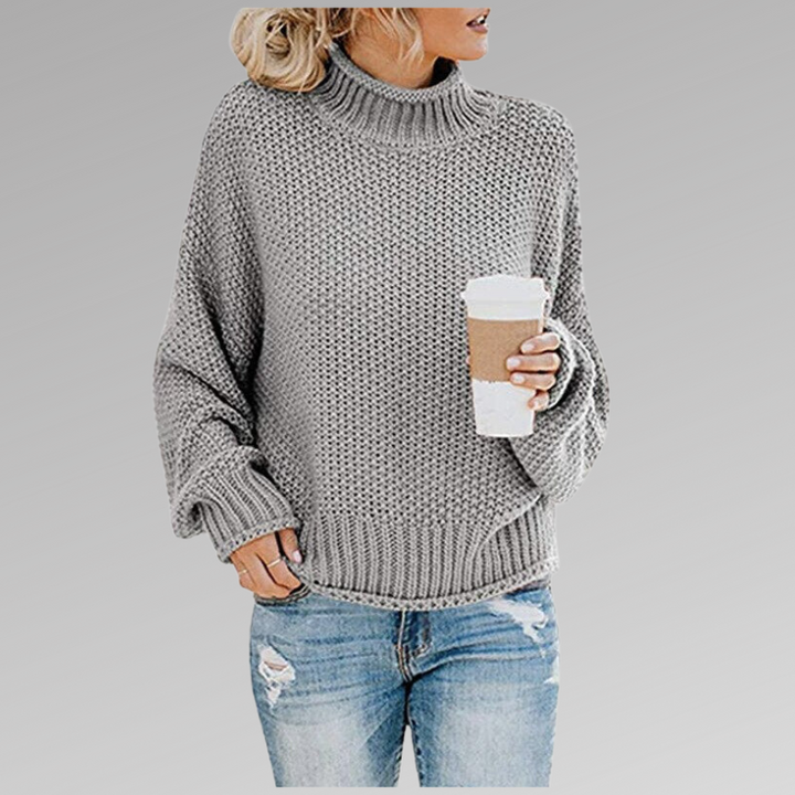 Ribbed Knit Sweater for Women