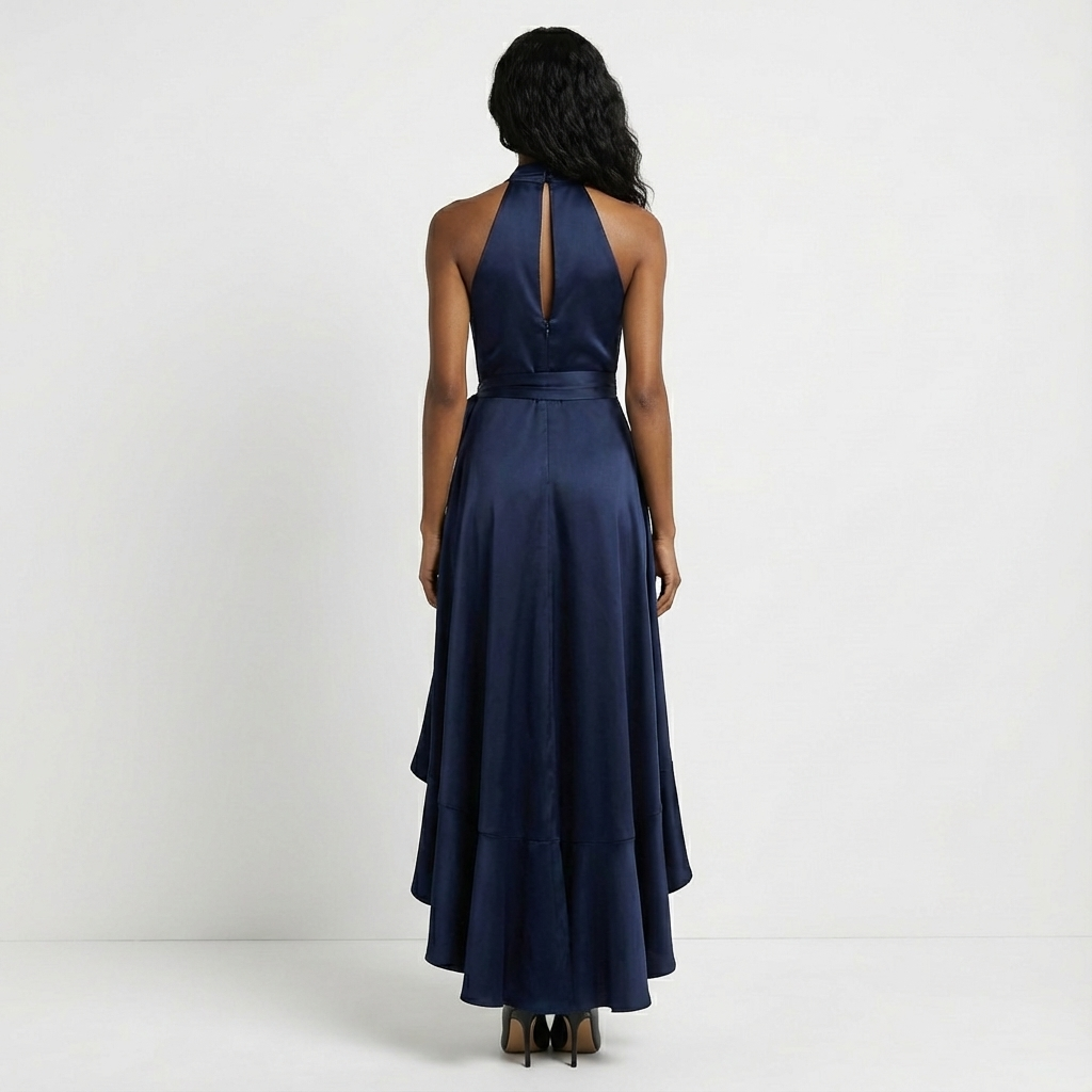 Tie-Waist Bow Maxi Dress for Women