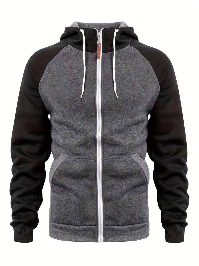 Full Zip Hooded Sweatshirt for Men