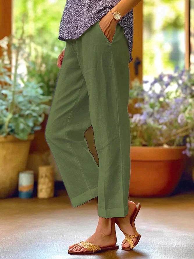 Lightweight Linen Pants for Women
