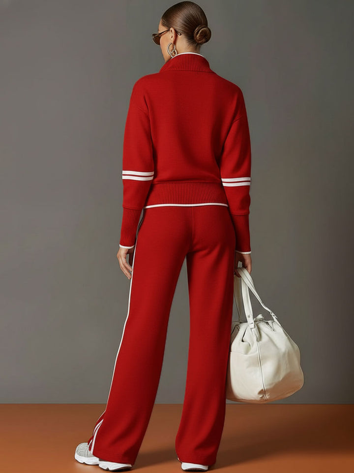Half Zip Jogger Co-Ord Set for Women