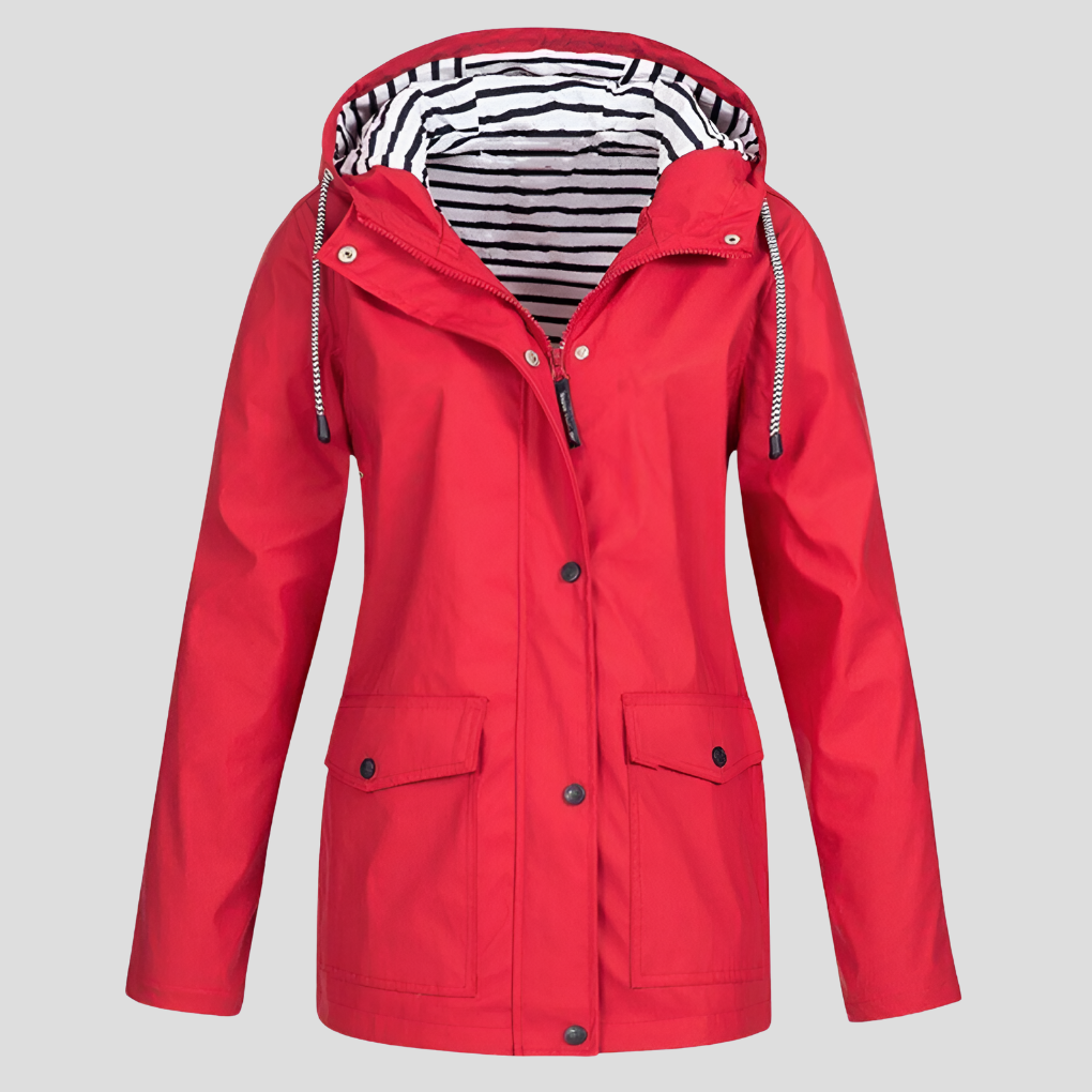 Insulated Waterproof Hooded Jacket for Women
