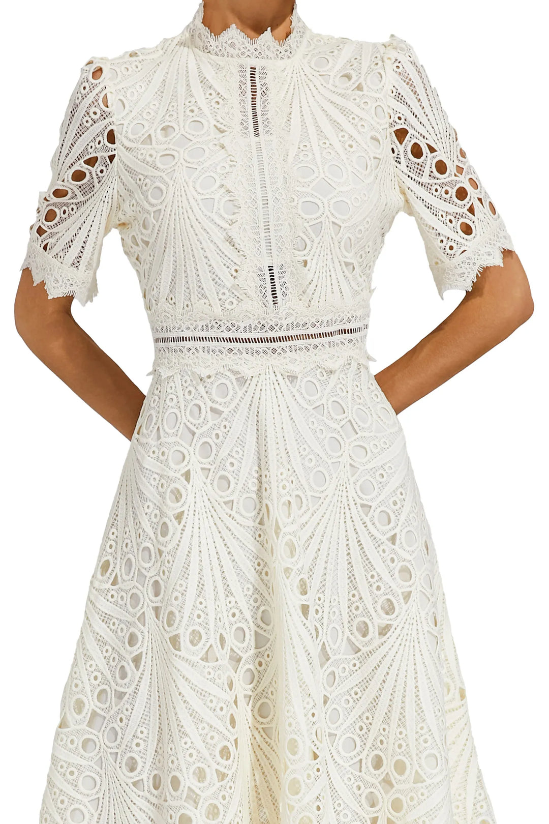 Lace Midi Dress for Women